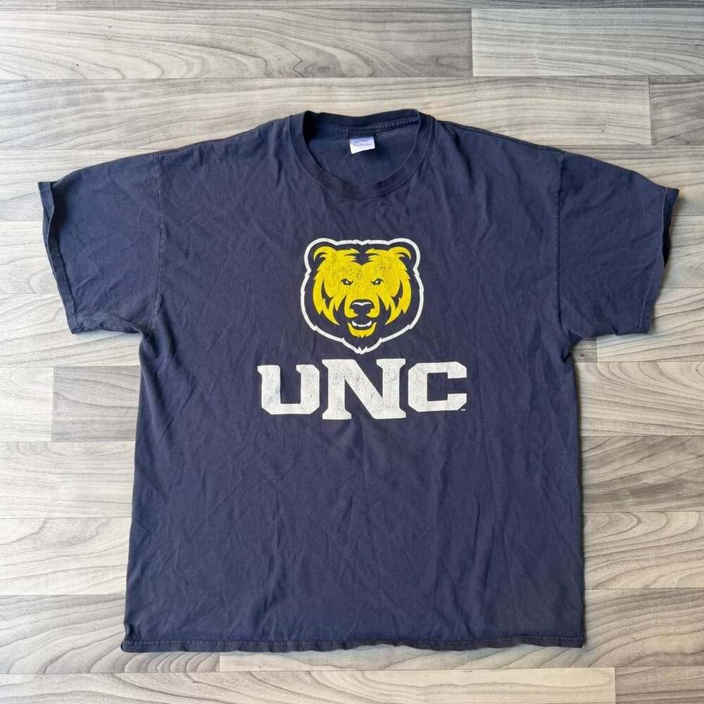 Blue 84 UNC Bears T-Shirt XL Navy Blue Y2K College Graphic